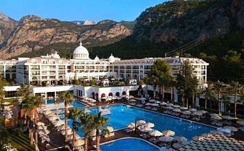 JUJU PREMIER PALACE 5* - Роскошный отель в Турции на побережье Средиземного моря с видом на горы!